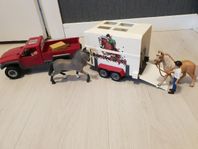 schleich Pickup med släp 