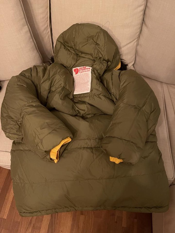 Fjällräven & Acne studios dun...