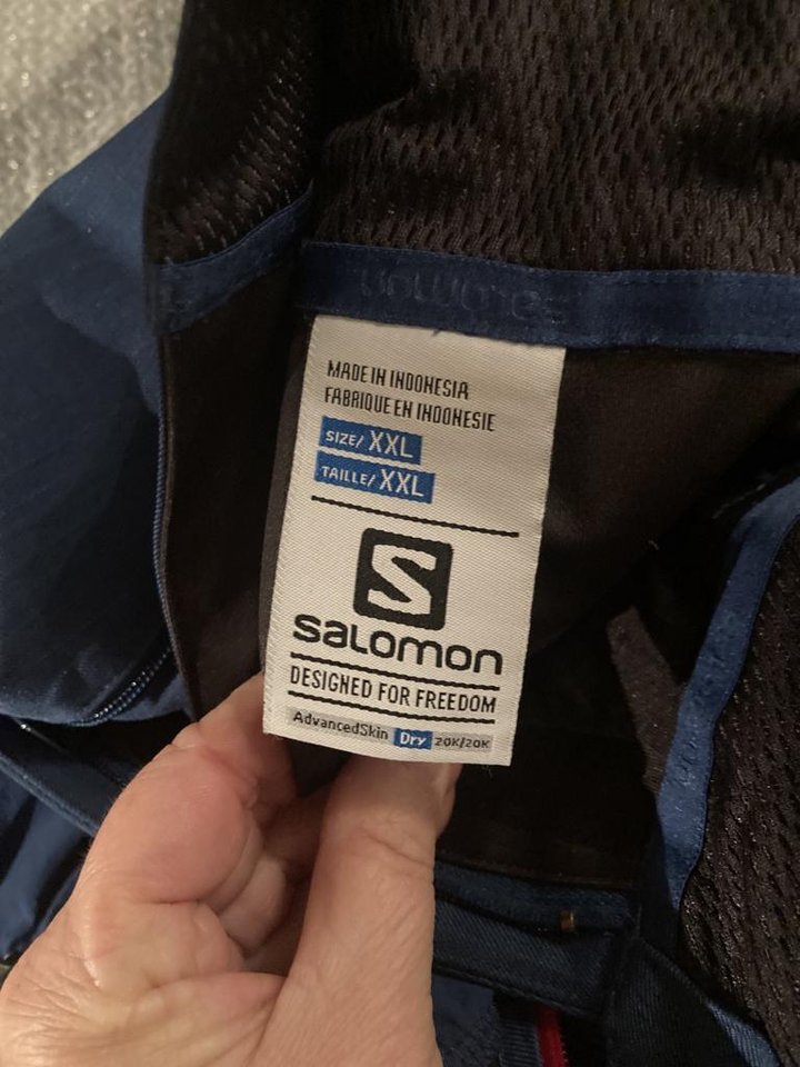 Salomon skidställ XXL