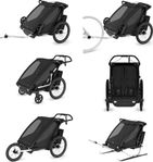 Nypris 20 000 kr Thule Chariot Cab 2 Double Barnvagn