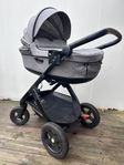 Liggvagn, sittvagn, bilstol Stokke