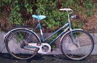 Cykel svenskt märke single speed med fotbroms