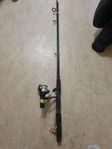 Shimano Rulle med daiwa cosmoace carbon spö