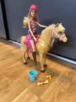 Barbie med häst