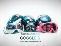 Goggles av olika Modeller, alla i fint skick! 