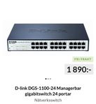 D-link DGS-1100-24 Managerbar gigabitswitch 24 portar