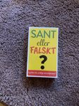 sant eller falsk sällskapsspel 