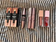 Maybelline sky high mascara - NYX contour stick -  lipgloss