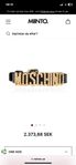 Moschino armband