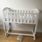 Troll Bedside Crib minisäng/ vagga Oslo VIT