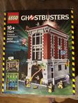 Lego 75827 Ghostbusters Firehouse Headquarters oöppnad ny