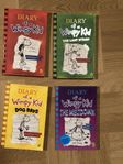 4 books - Diary of a Wimpy Kid - English