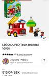 Lego duplo brandbil 10901