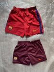 2 PAR FC BARCELONA BARCA NIKE Fotbollsshorts Shorts Underdel