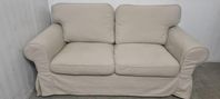 Soffa 2-sits ektorp beige.  leverans 