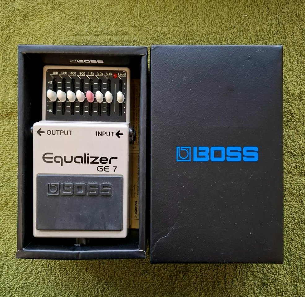 Boss GE-7 Equalizer pedal 