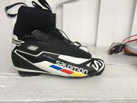 Salomon RC Carbon Cross Country Ski Boots-Size 40 2/3