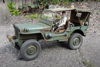 Radiostyrd bil. 1941 Willys MB Jeep – perfekt för målnin