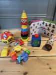 Leksaker Brio clown boll bok bil kalejdoskop formar playdoh