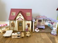 Sylvanian families hus + modeaffär