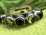 Rea Ny. Moment 23 Silverring 925. Peridot stenar st 57.5-58