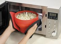 POPCORN MAKER FÖR MICROVÅGSUGN POPCORN SNABBT OCH RENT. 