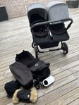 bugaboo donkey 2 duo - med tillbehör 