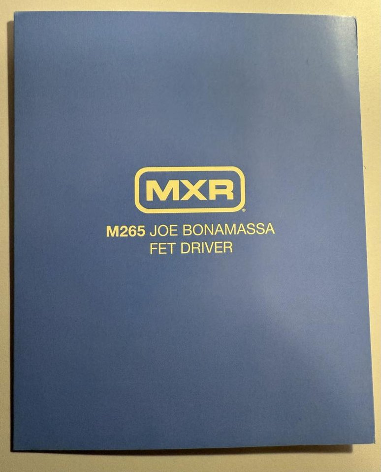 MXR Fat Drive pedal Joe Bonam...