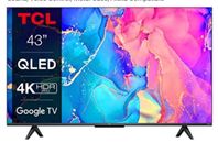 TCL 43 QLED 4K UHD Google tv