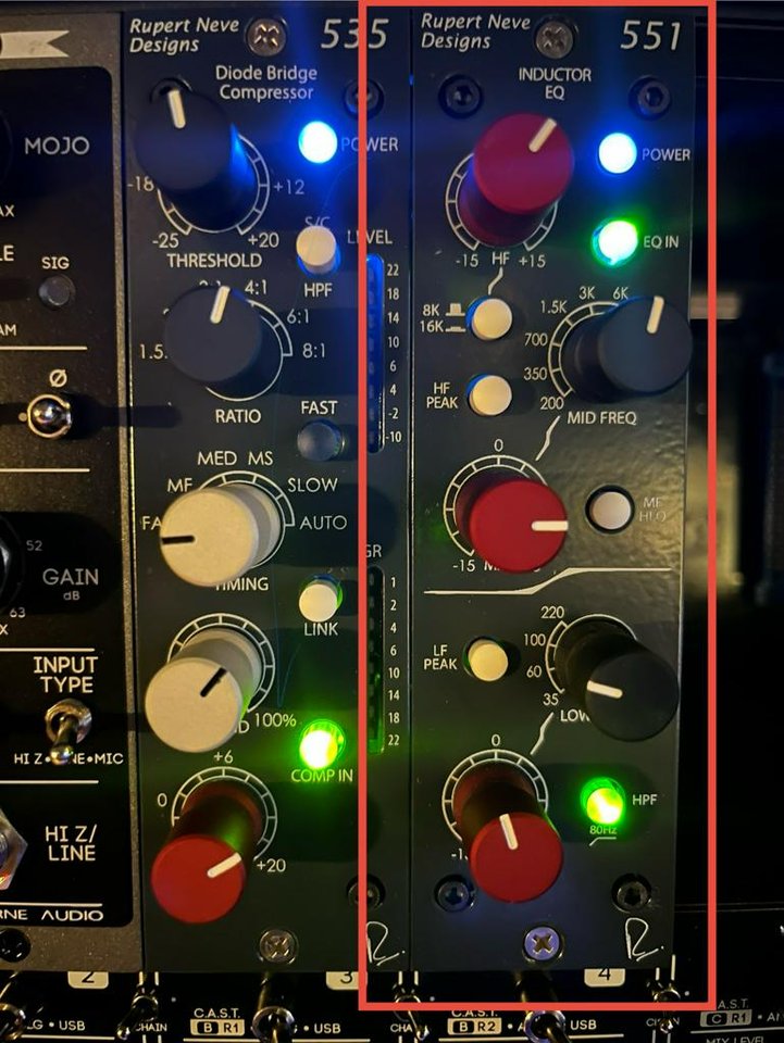 Neve 551 Inductor EQ