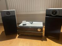 Sony mini system HCD-HX5 med tillhörande förstärkare