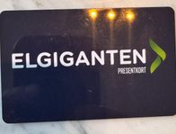 Elgiganten presentkortet 