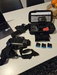 Gopro hero 8 black, 3 st batteri 