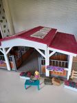 Schleich - stall, box, transport och hundkoja