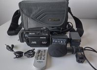 JVC VIDEOKAMERA 3CCD-SENSOR HÅRDDISK & SD-KORT