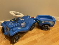 Julklapp barn Bobby car polis och motorcykel brio dockvagn