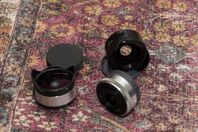 Sony E 16mm f/2,8 + Fisheye + Wide Angle Adapters - APS-C