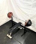 Komplett Kommersiellt Gympaket, 157,5kg Vikter!