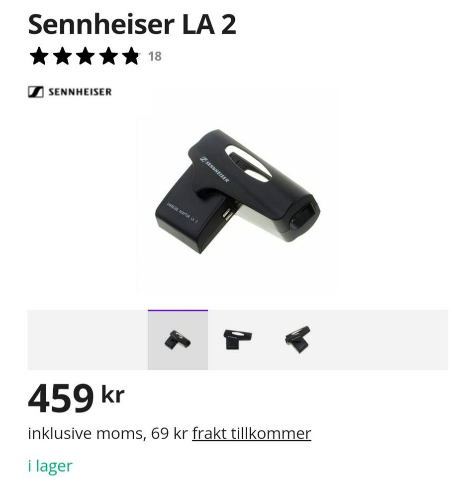 Sennheiser L2015 + 2st LA2