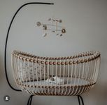 Bermbach Handcrafted spjälsäng basinet 