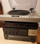 Sharp RP-30 skivspelare, Pioneer SA-530 Förstärkare +CD...