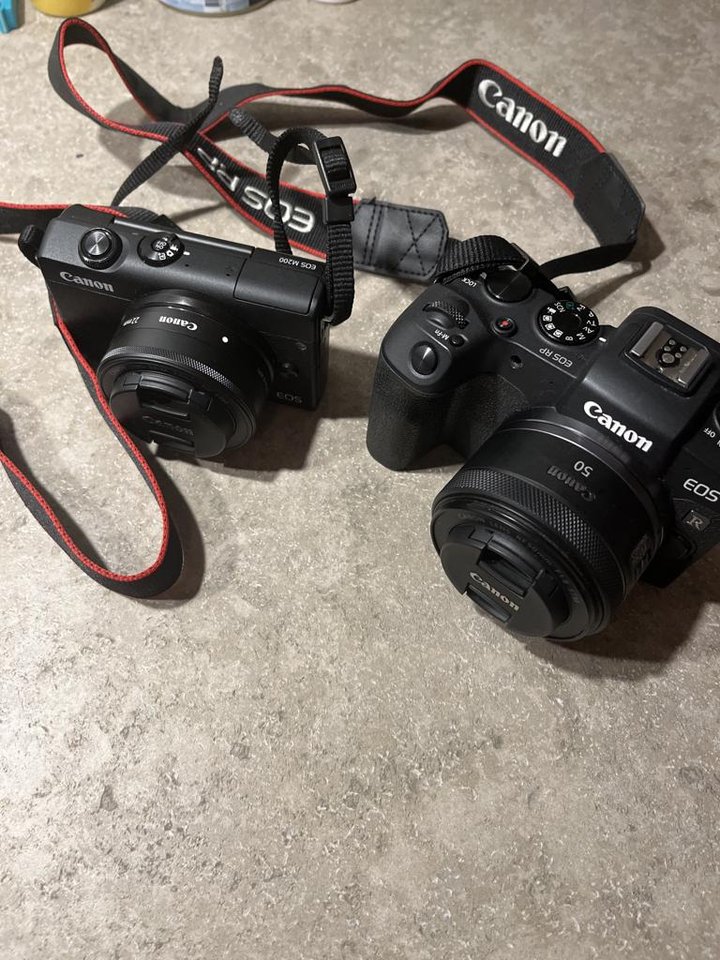 Canon RP + 50mm + 16mm + 28mm