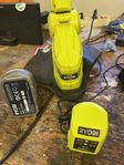 Ryobi batteridriven grästrimmer billigt 