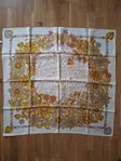 Must de Cartier Paris, vintage luxury scarf, 100% silke