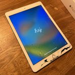 iPad Pro 9.7" (A1673), rose gold, 32 GB, sprucken skärm