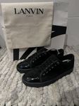 Lanvin DBB1 Cap Toe Sneakers Black