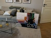 Tavla/ Canvas 70x100 cm ”LOVE” (Anne Mette Hylleborg)