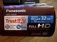 PANASONIC VIDEOKAMERA  FULL HD