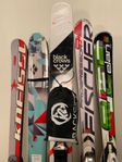 Alpina skidor Black Crows, Fischer, Elan, black diamond