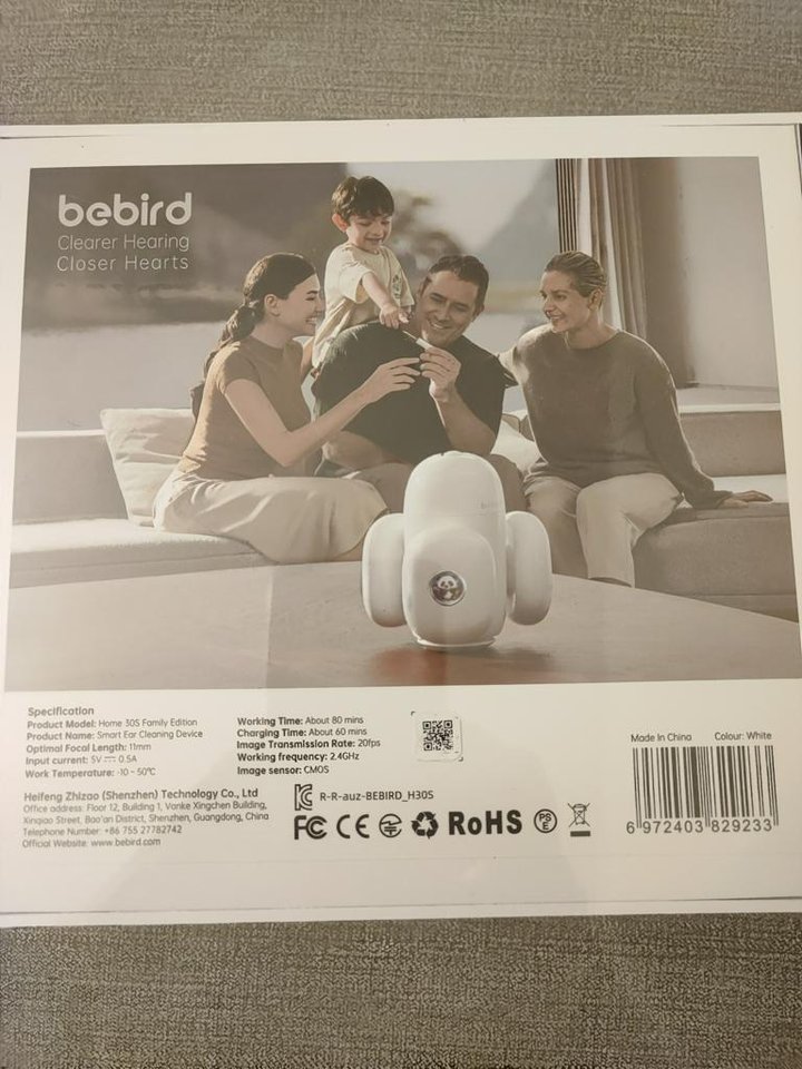 bebird Home 30S öronrengörare 